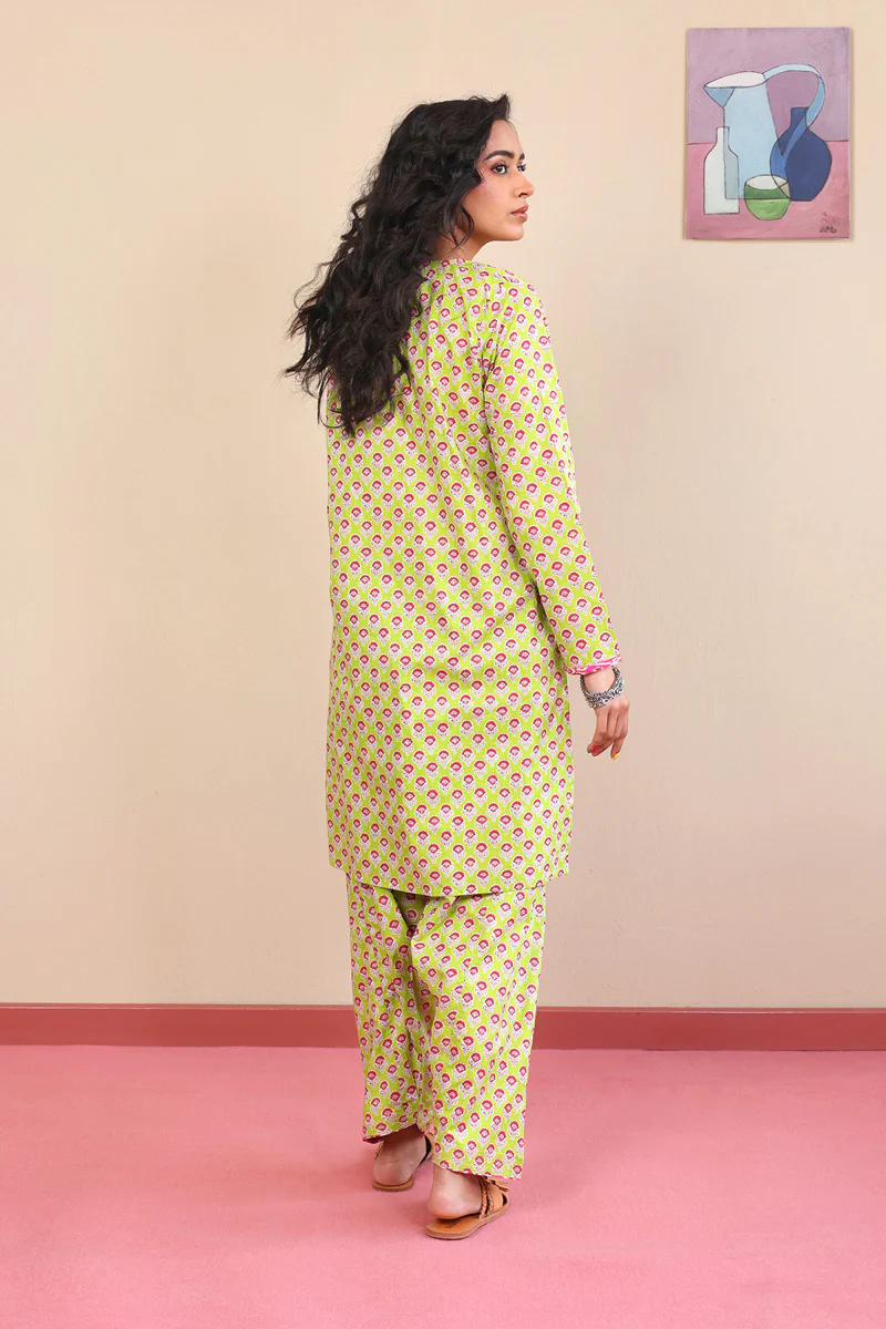 2-Piece Block Printed Saga Super Set - Image 5