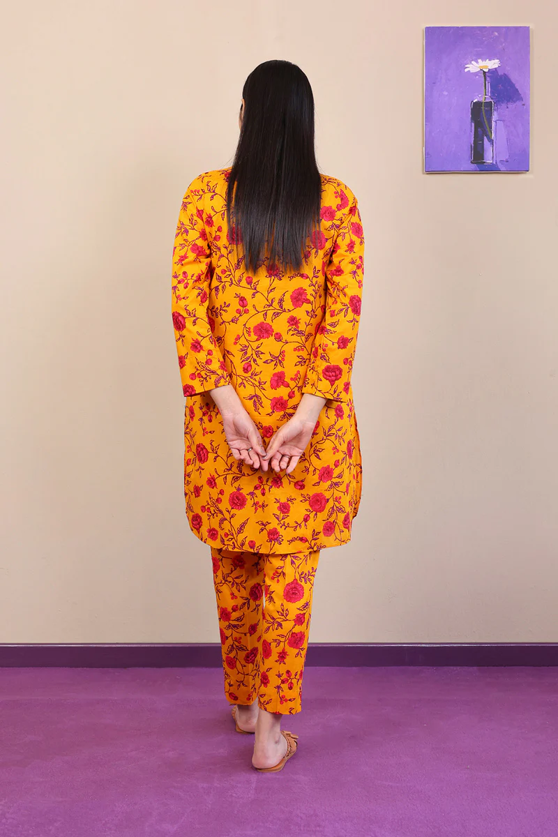 2-Piece Marigold Co-ord - Image 4