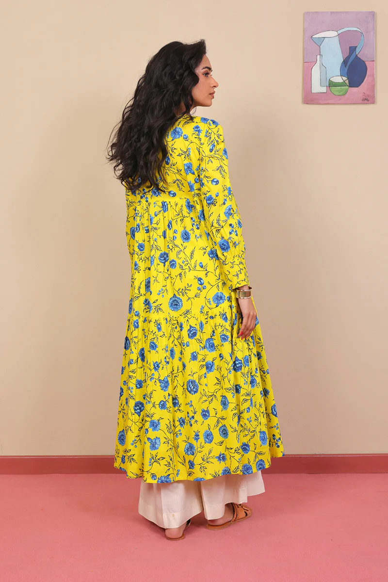 Marigold Tiered Dress - Image 5