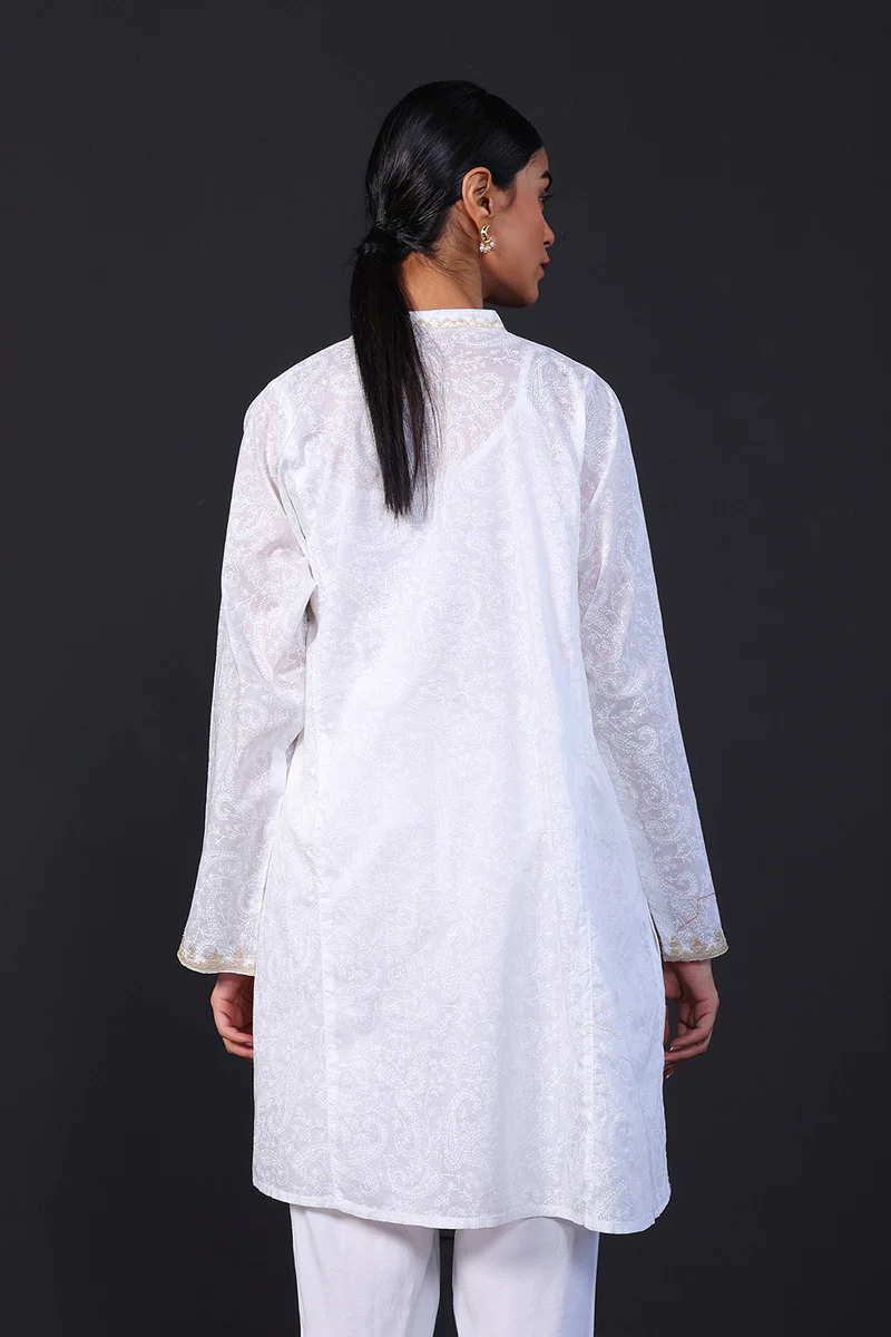 Kausar Applique Kurta - Image 5