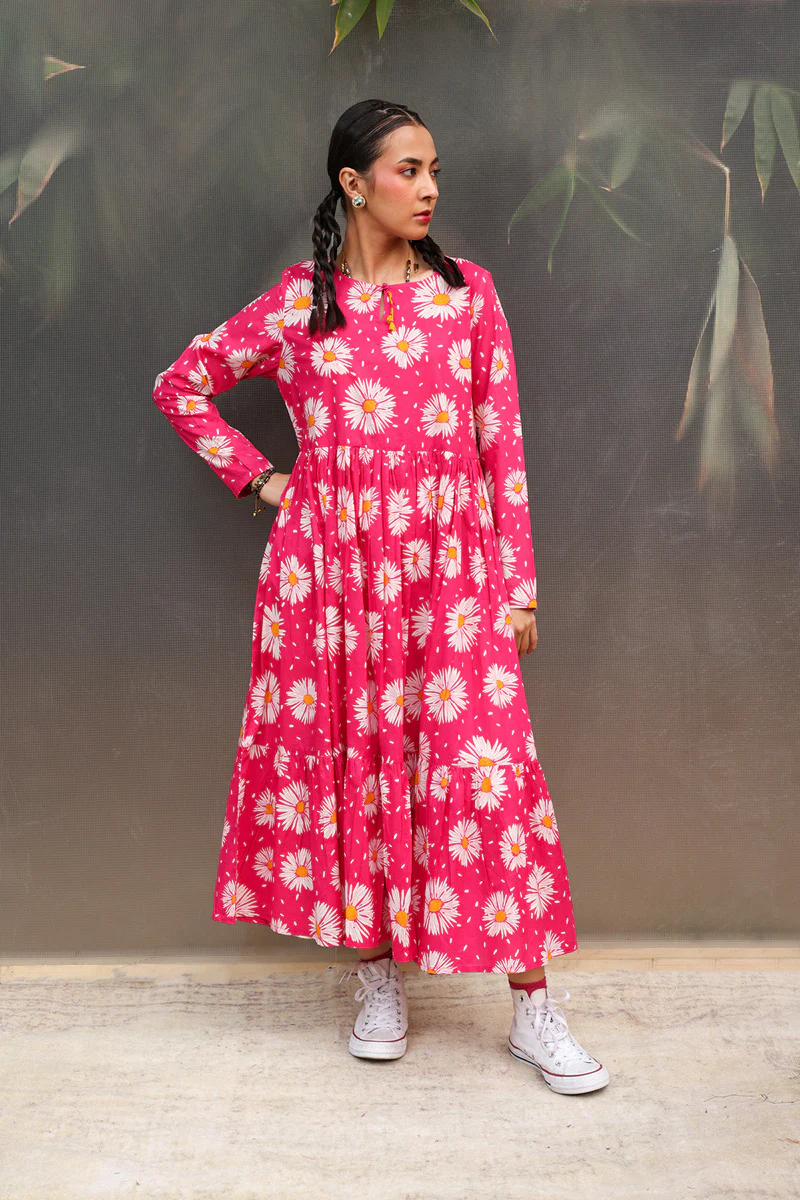 Sunflowers Scape Frock - Image 6