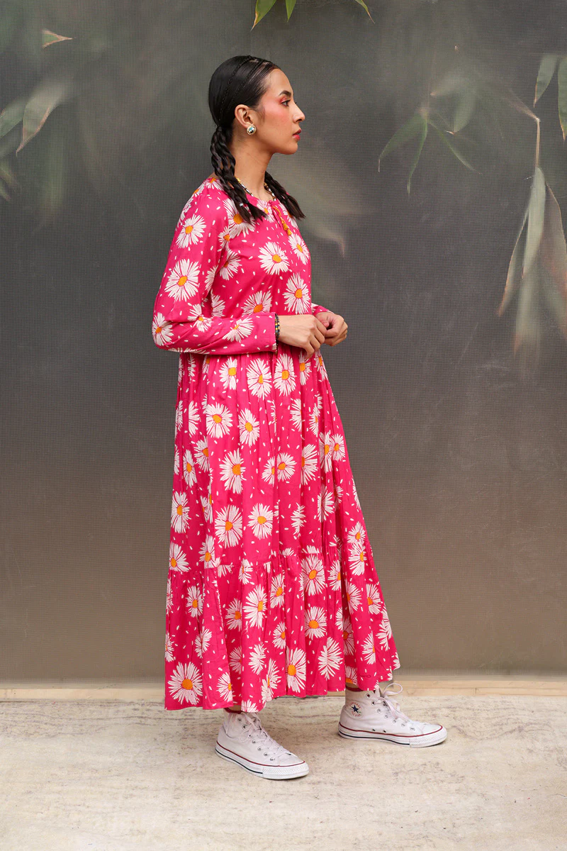 Sunflowers Scape Frock - Image 9