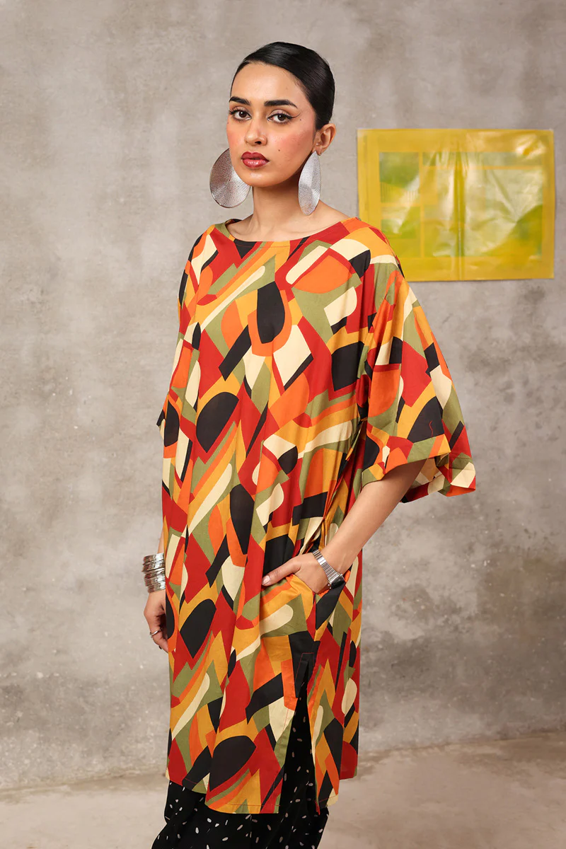 Abstract Retro Groove Top - Image 16