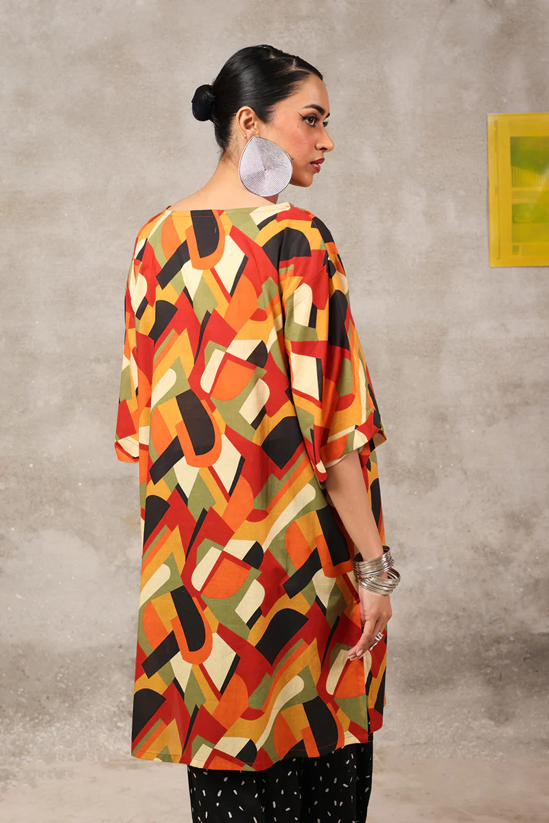 Abstract Retro Groove Top - Image 17