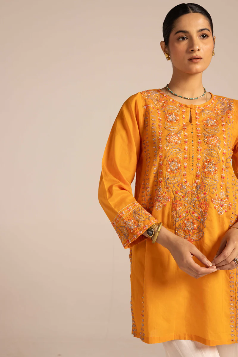 Multani Blue Hues Narm Kurta - Image 6