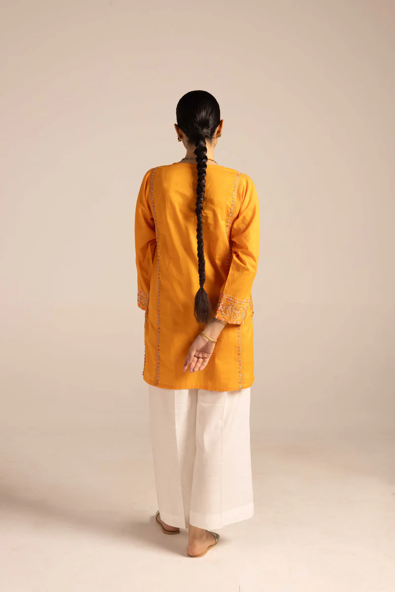 Multani Blue Hues Narm Kurta - Image 9