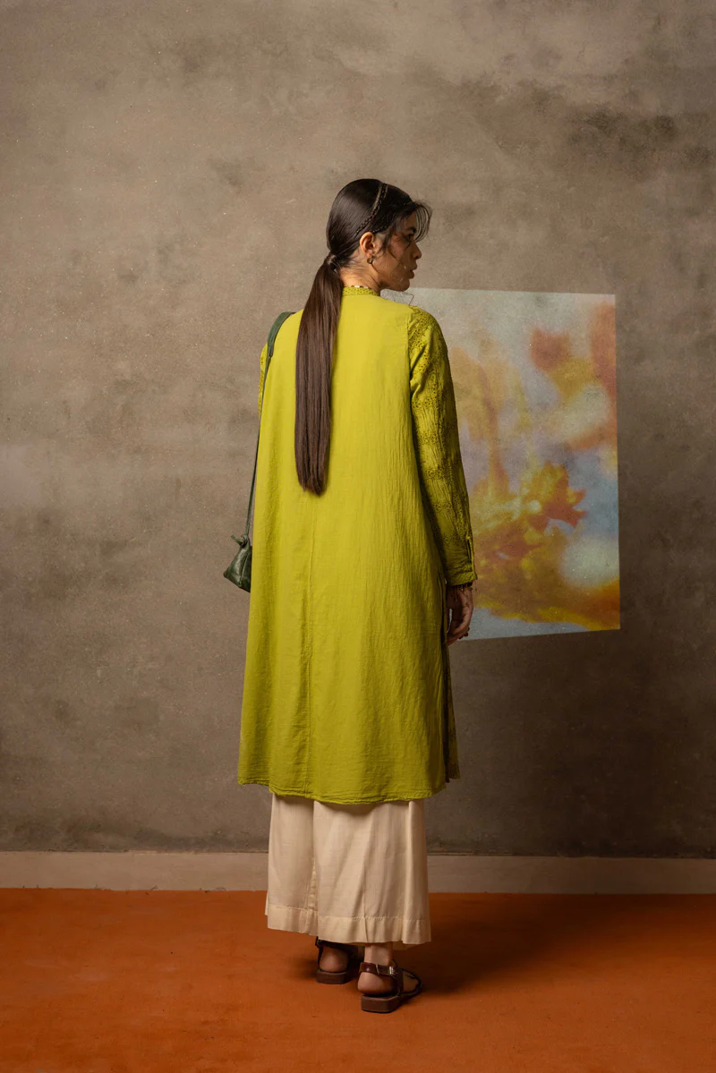Spring Fling Ajoure Kurta - Image 15
