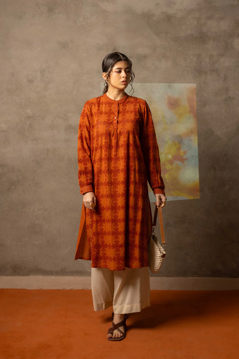 Spring Fling Ajoure Kurta - Image 17