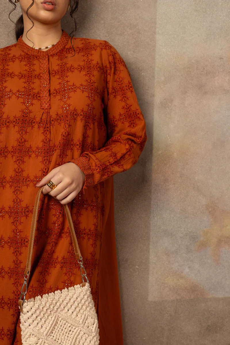 Spring Fling Ajoure Kurta - Image 18