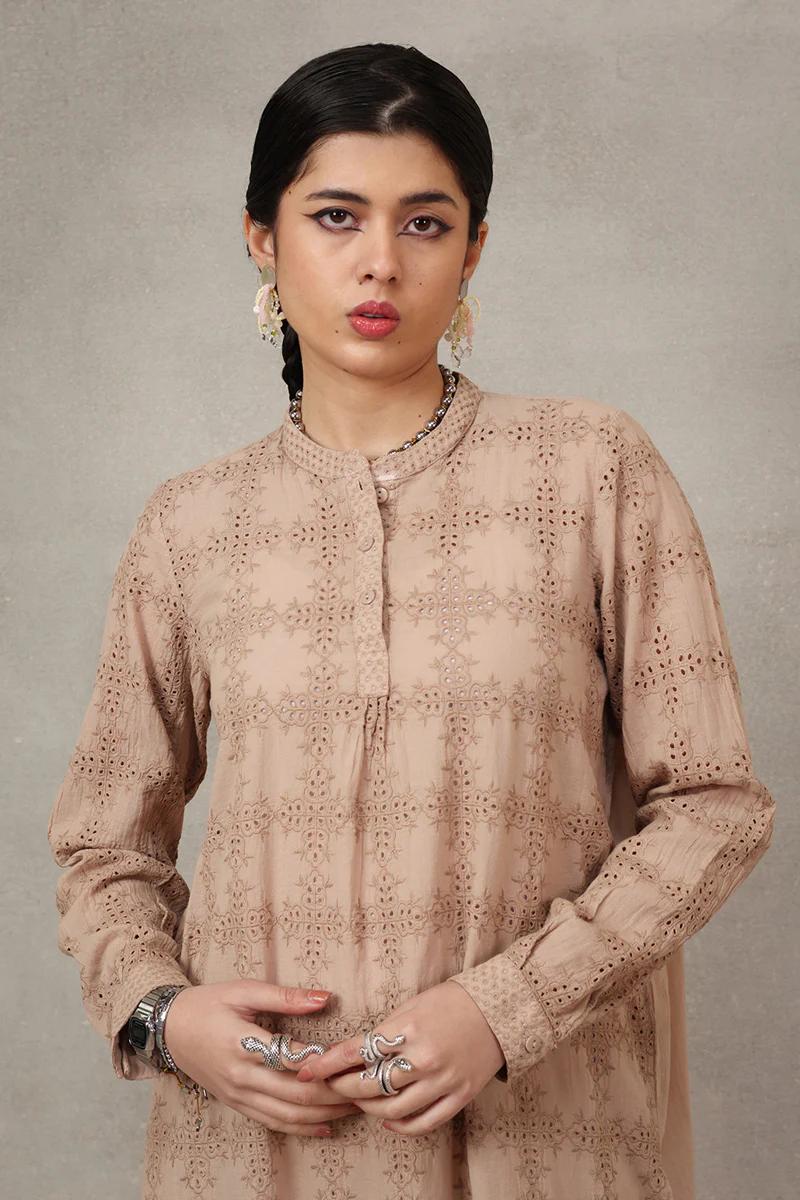 Spring Fling Ajoure Kurta - Image 22