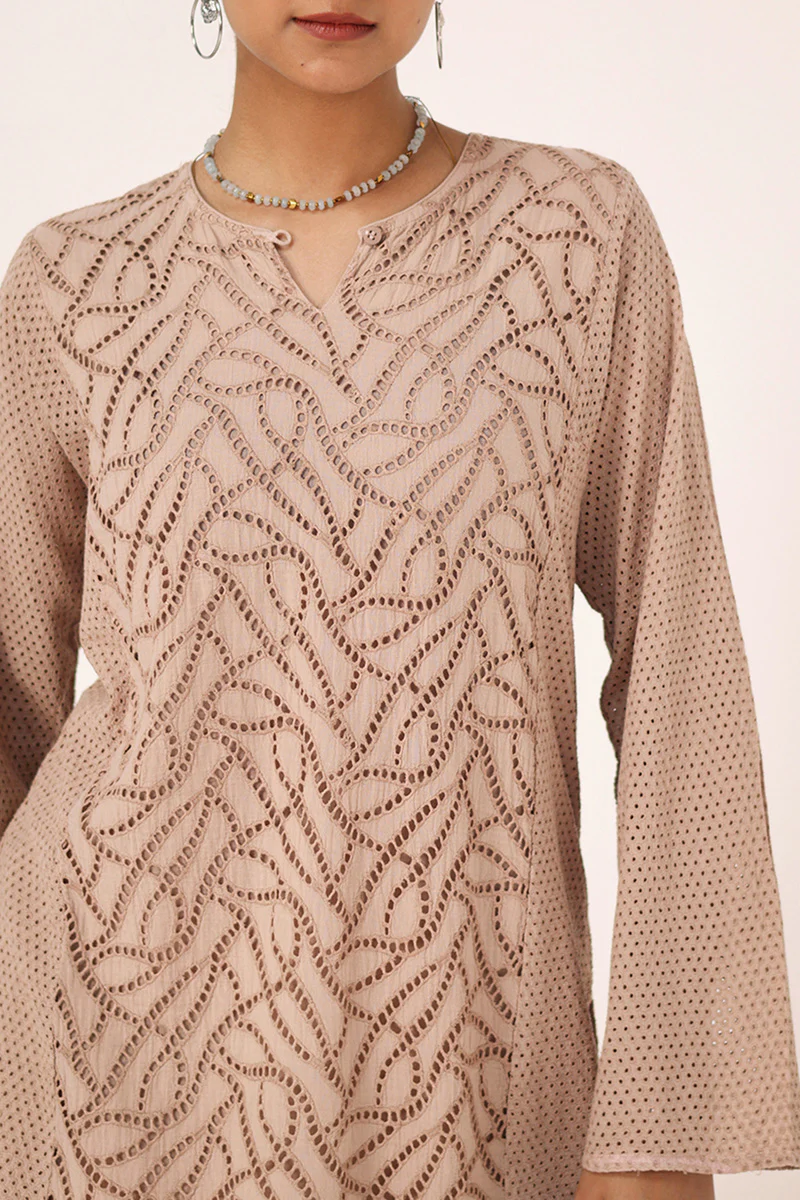 Spring Fling Schiffli Style Top - Image 11