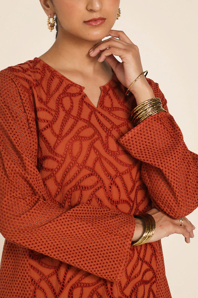 Spring Fling Schiffli Style Top - Image 33