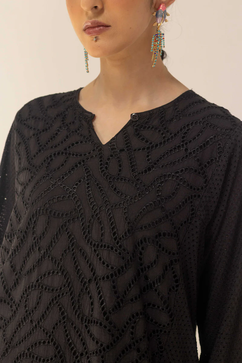 Spring Fling Schiffli Style Top - Image 8