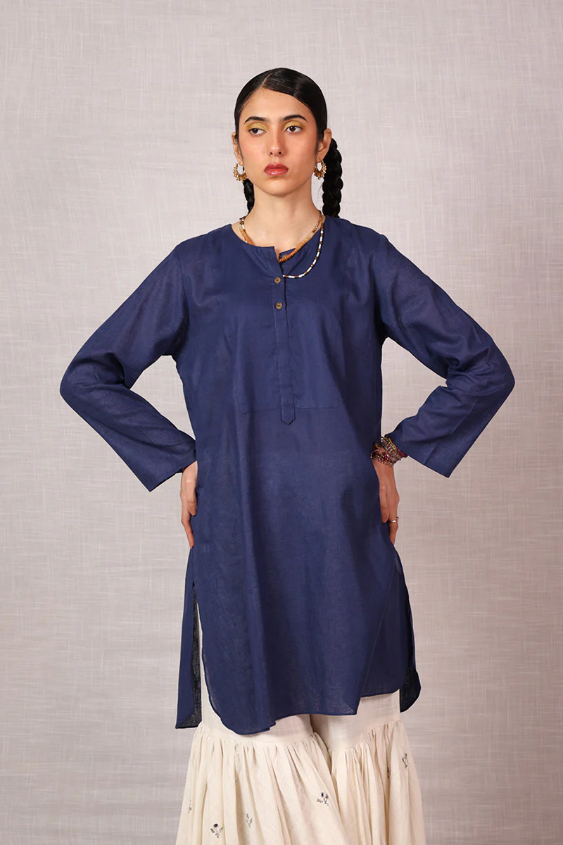 Linen Love Tint Kurta - Image 8