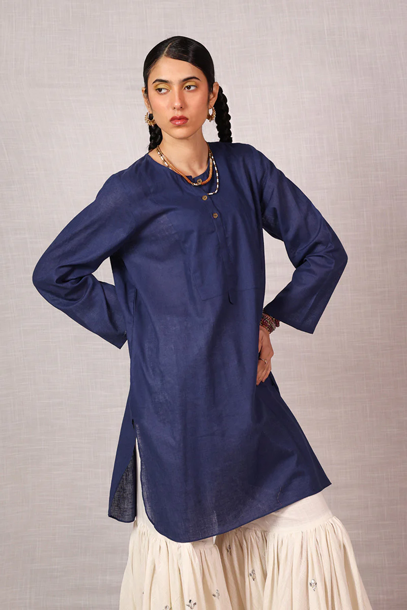 Linen Love Tint Kurta - Image 9