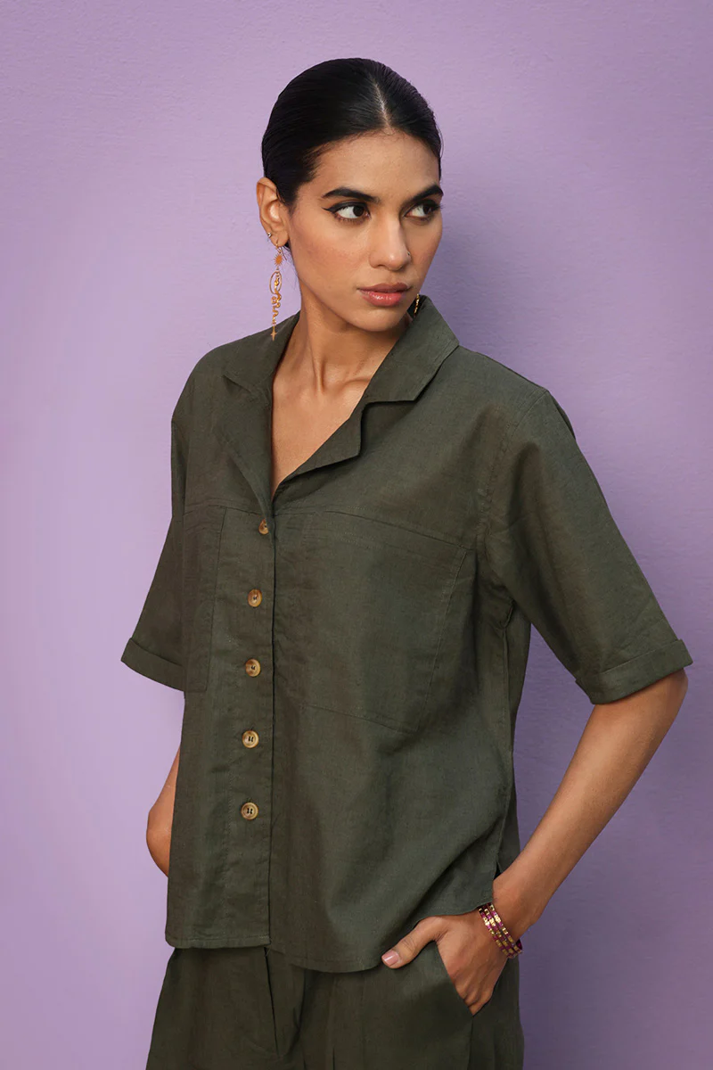 Linen Love Solid Co-Ord Set - Image 6