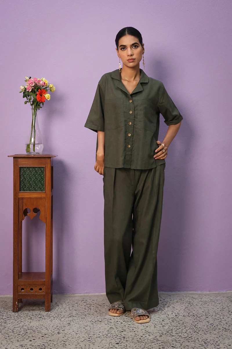 Linen Love Solid Co-Ord Set - Image 7