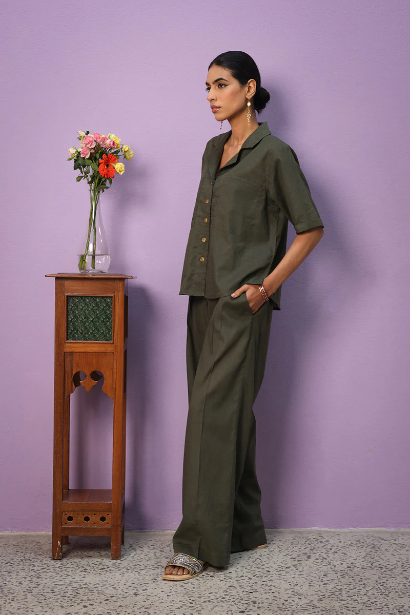 Linen Love Solid Co-Ord Set - Image 9