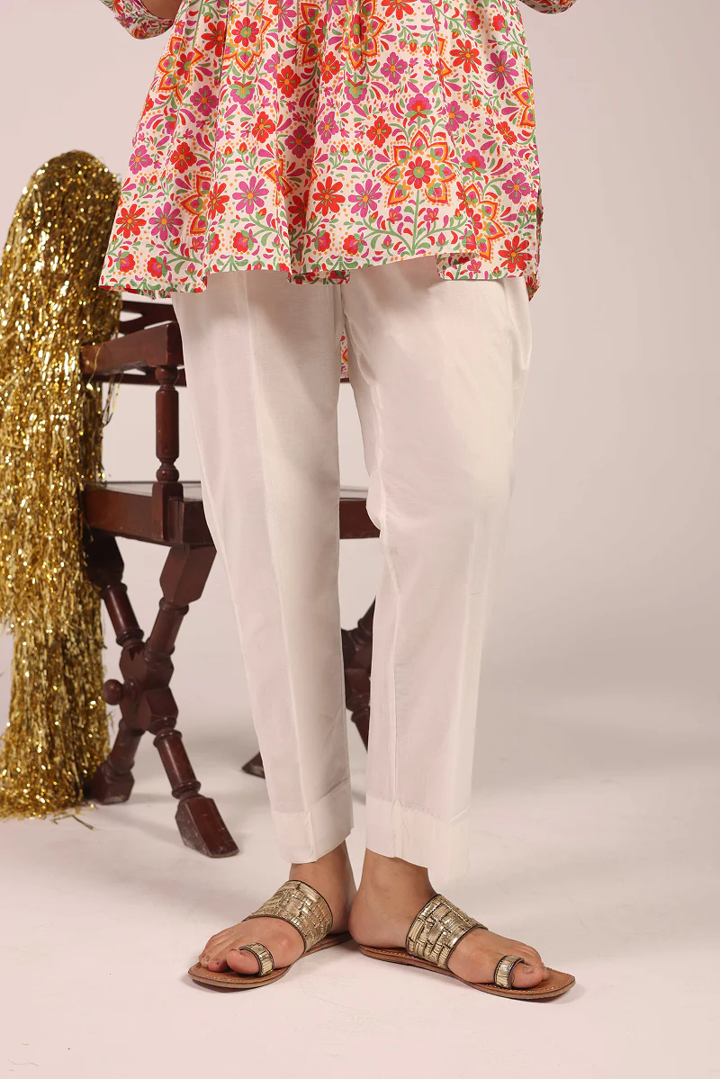 Straight Silhouette Trousers - Image 4