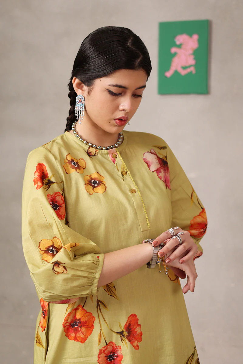 Desi Bloom Hues Kurta - Image 4