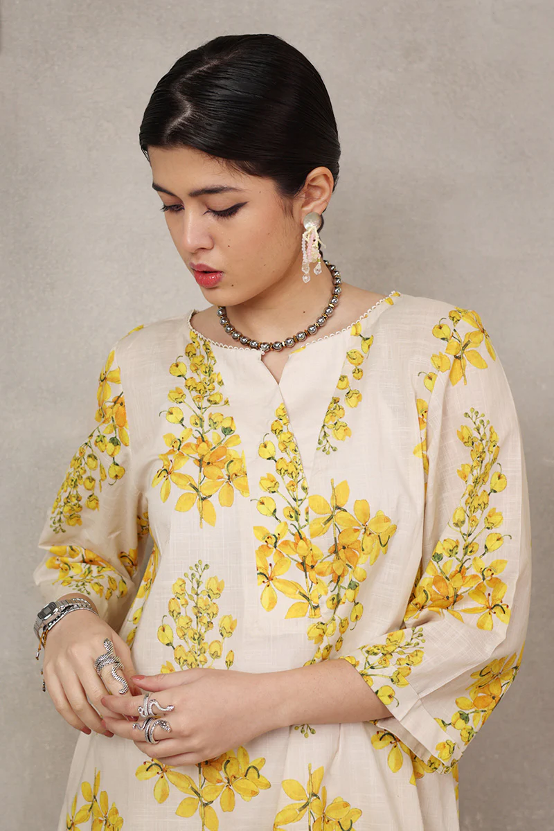 Infinite Desi Bloom Kurta - Image 8