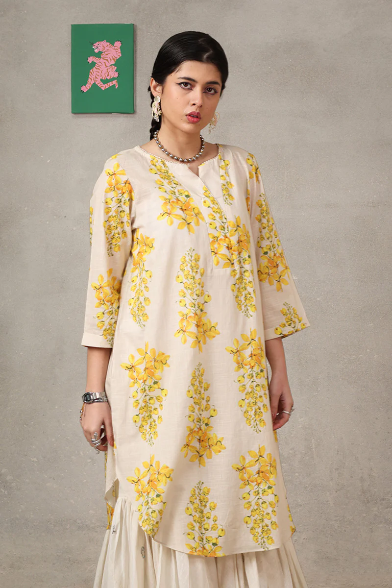Infinite Desi Bloom Kurta - Image 9