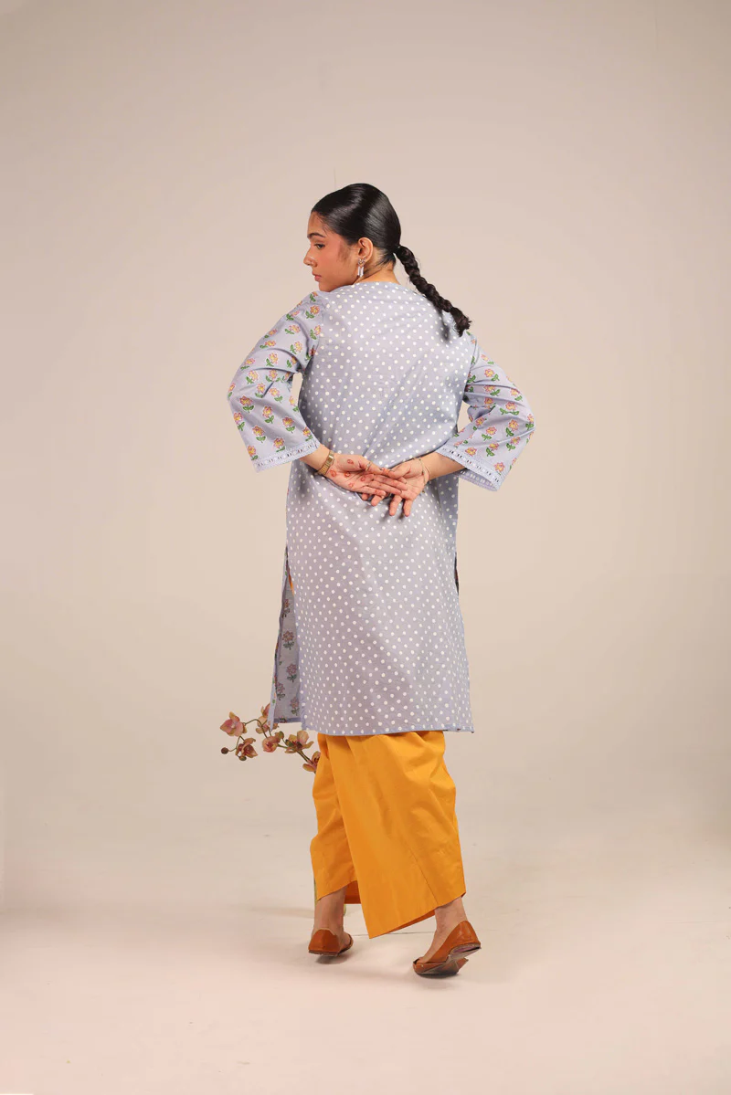 Chintz Whisper Blockscope Kurta - Image 4