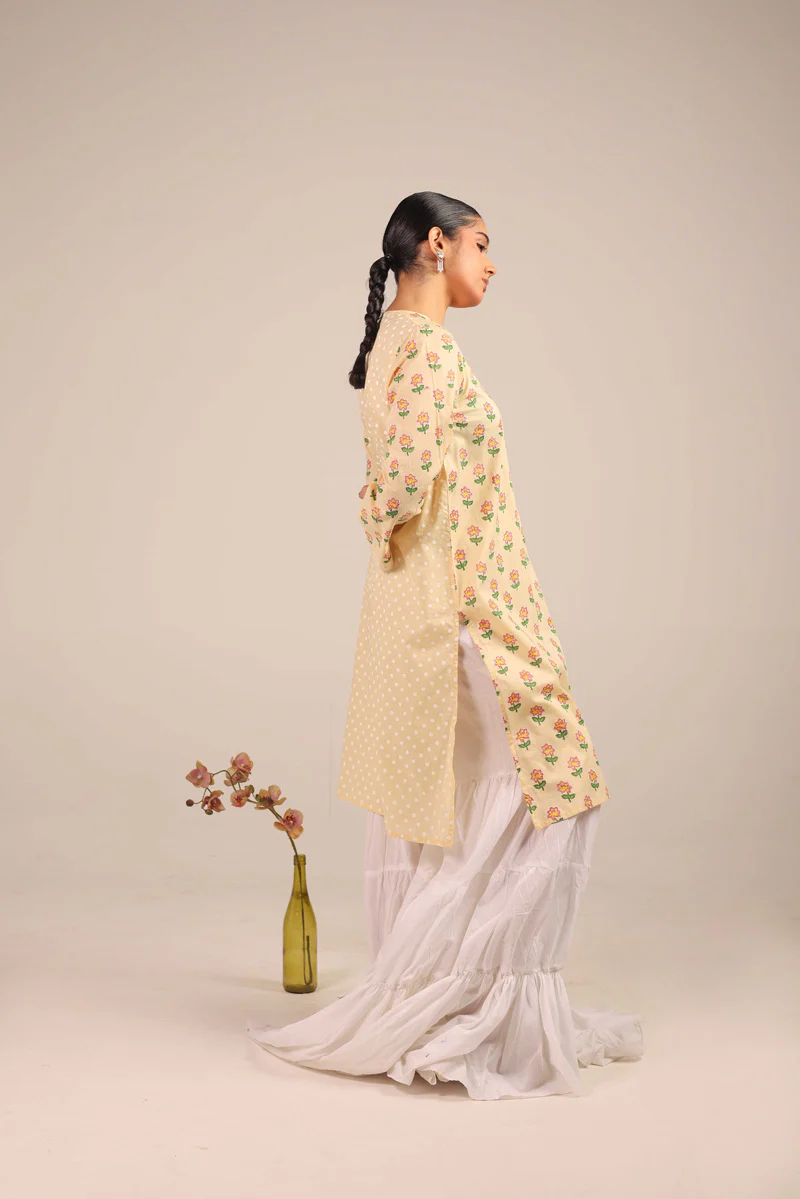 Chintz Whisper Blockscope Kurta - Image 7