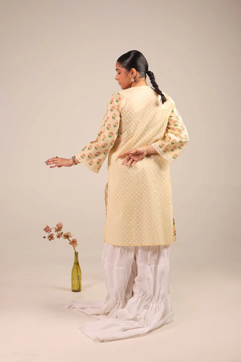 Chintz Whisper Blockscope Kurta - Image 8