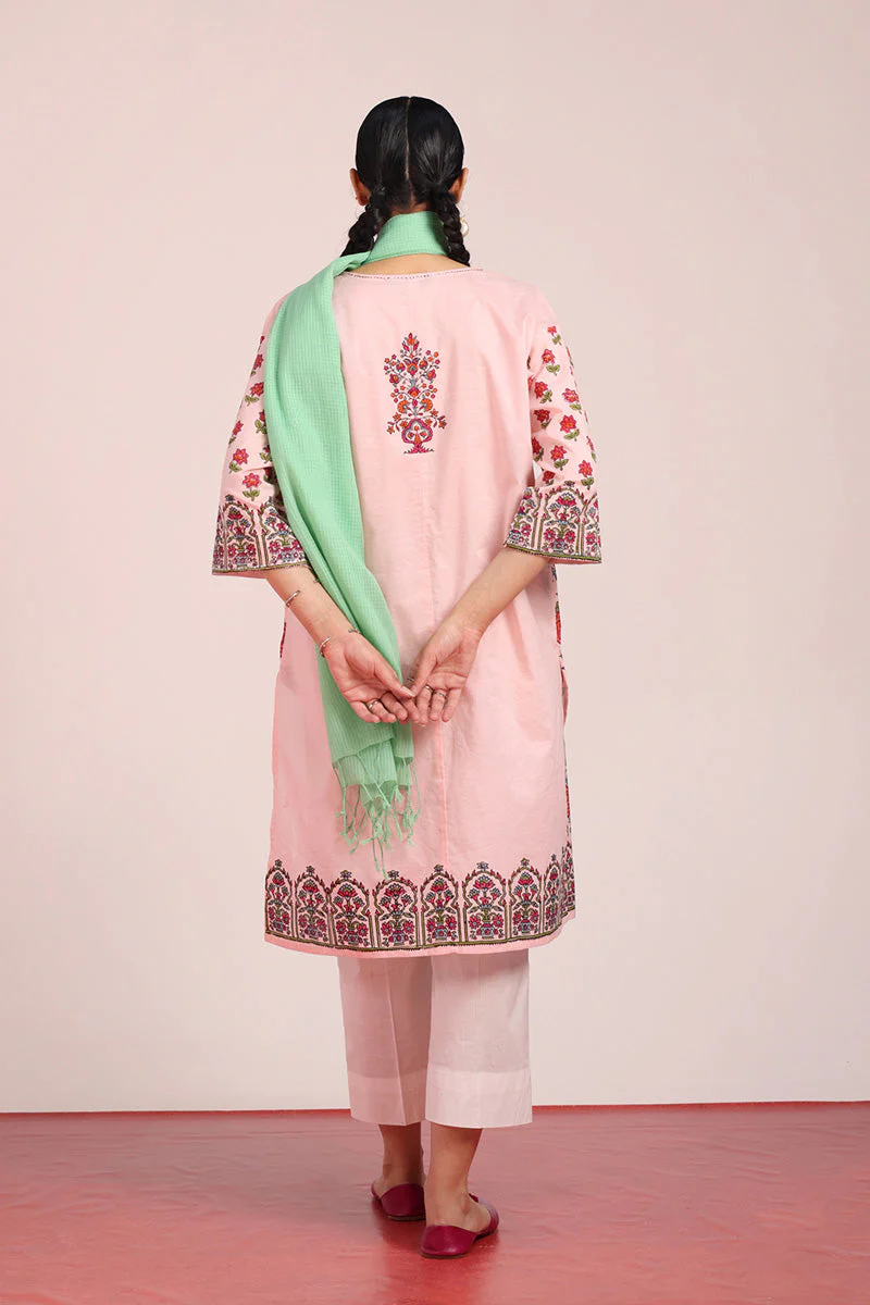 Chintz Whisper Motif Melody Kurta - Image 10