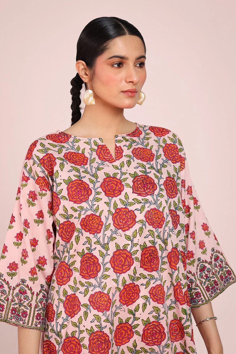 Chintz Whisper Motif Melody Kurta - Image 12