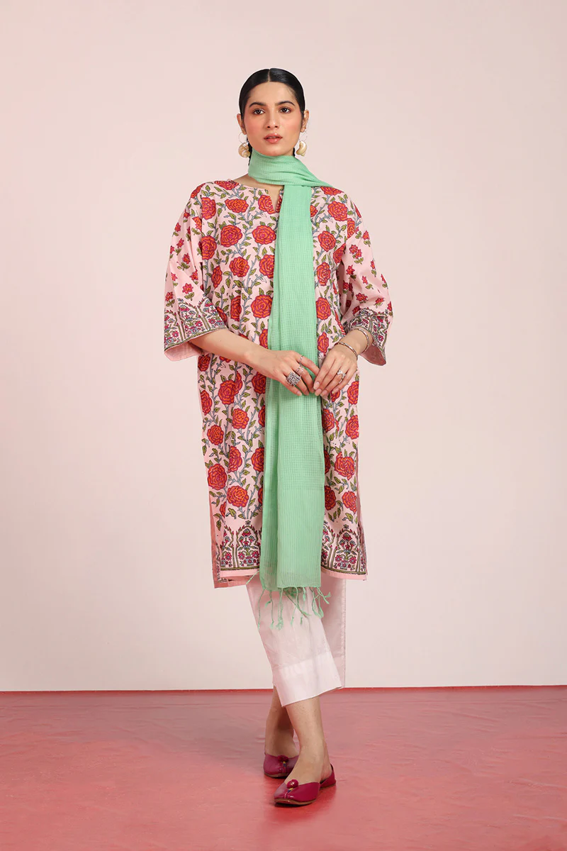 Chintz Whisper Motif Melody Kurta - Image 7