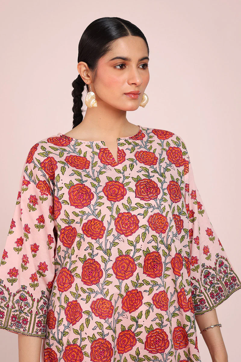 Chintz Whisper Motif Melody Kurta - Image 8