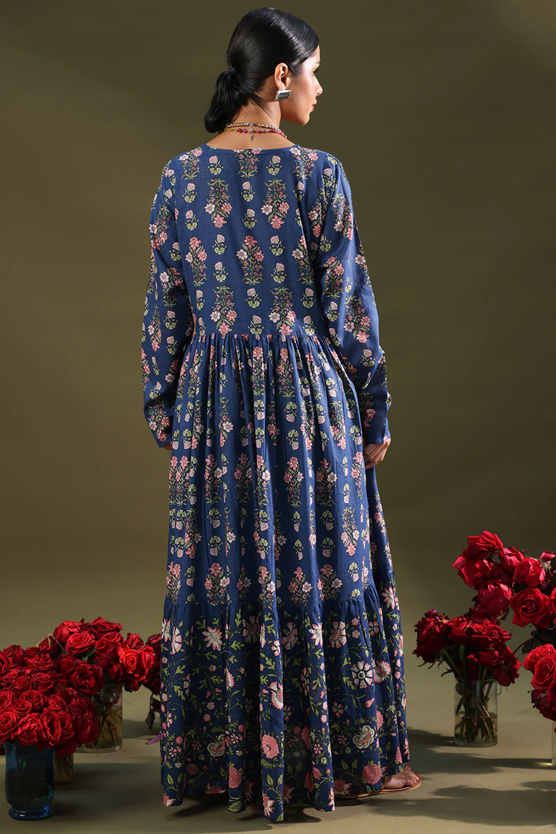 Block Whisper Tiered Dress - Image 10