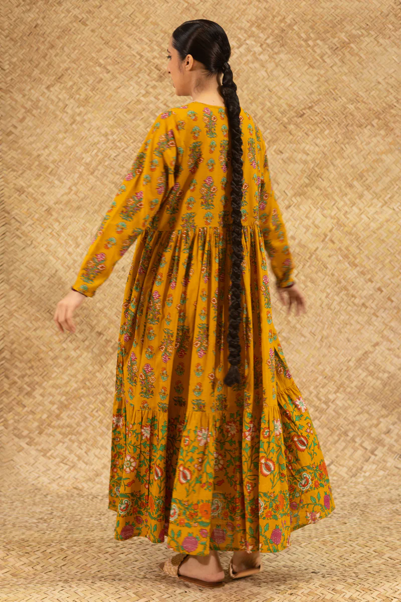 Block Whisper Tiered Dress - Image 5