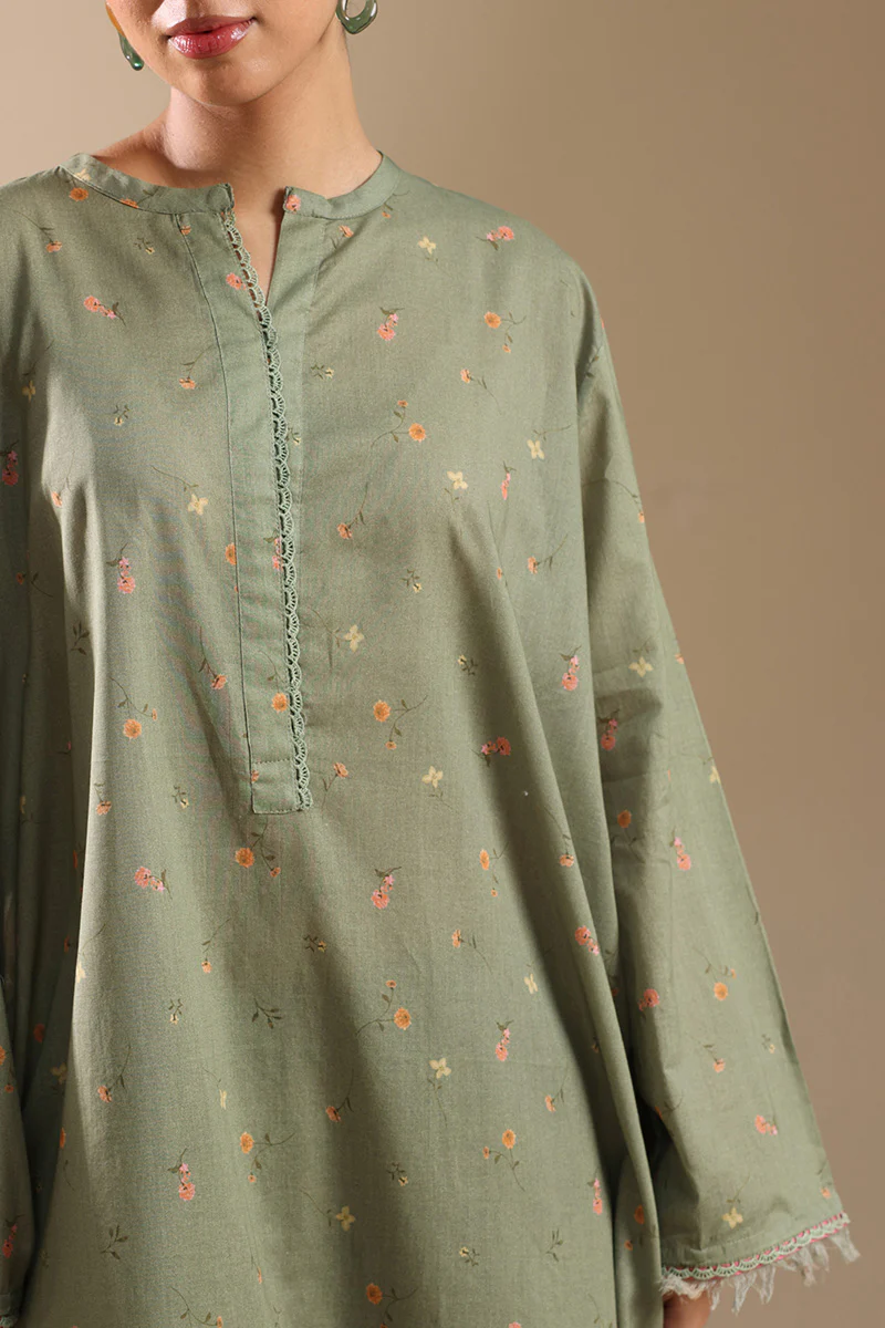 Ditsy Floral Fringe Set - Image 7