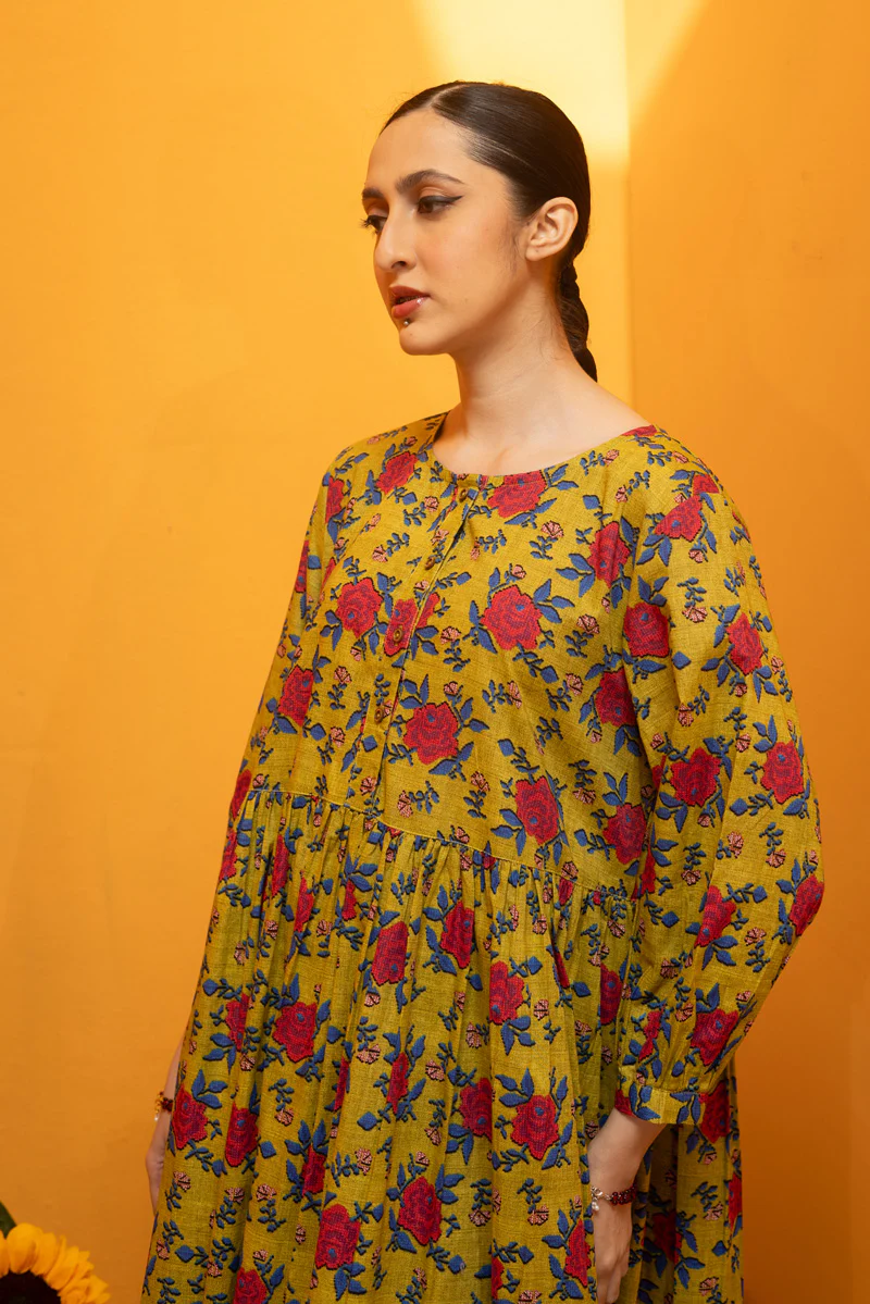Gulab Mosaic Tiered Dress - Image 12