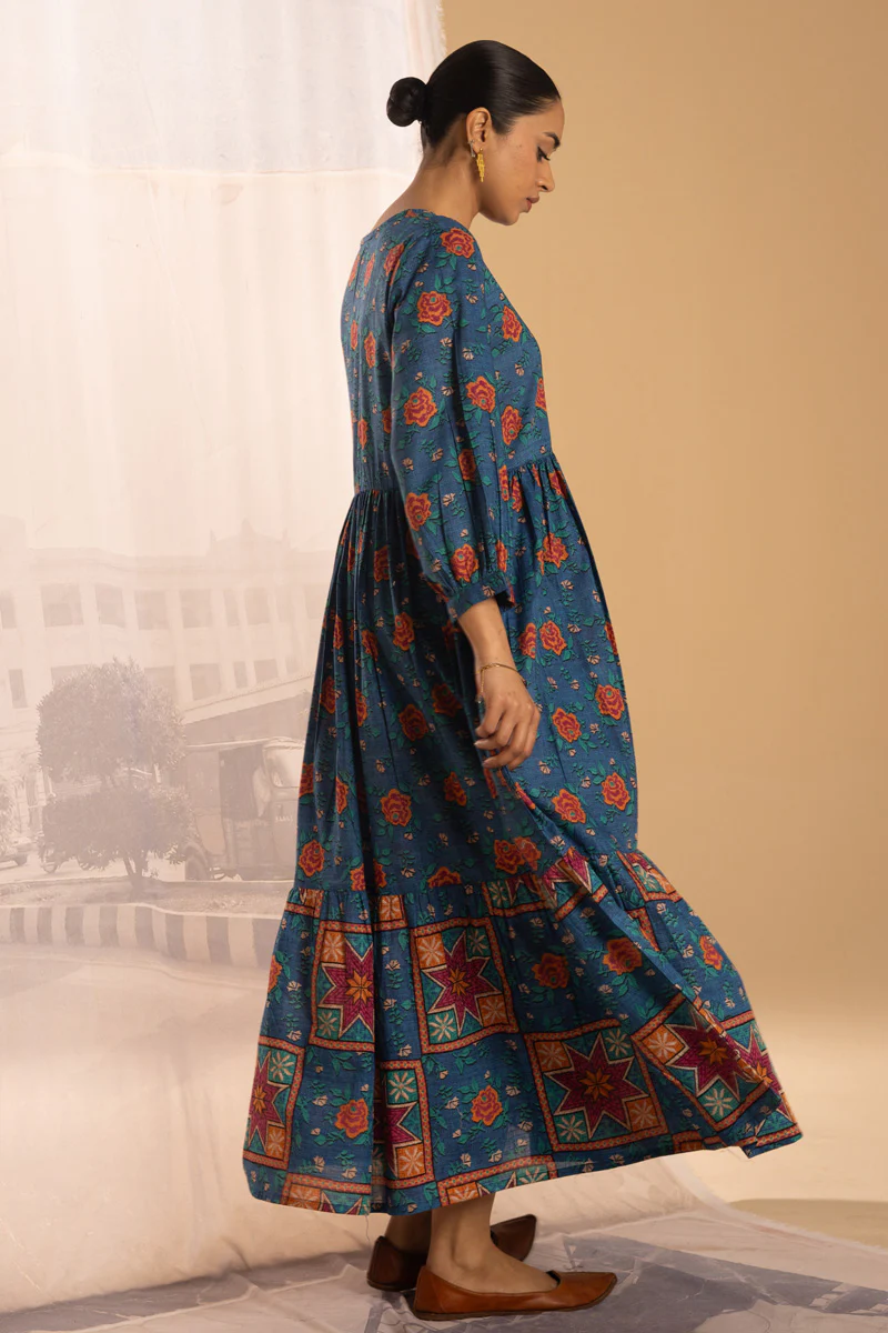 Gulab Mosaic Tiered Dress - Image 3
