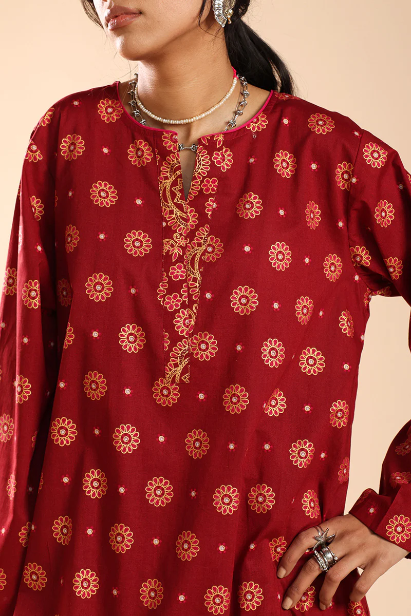 Floral Burst Printed Set - Image 12