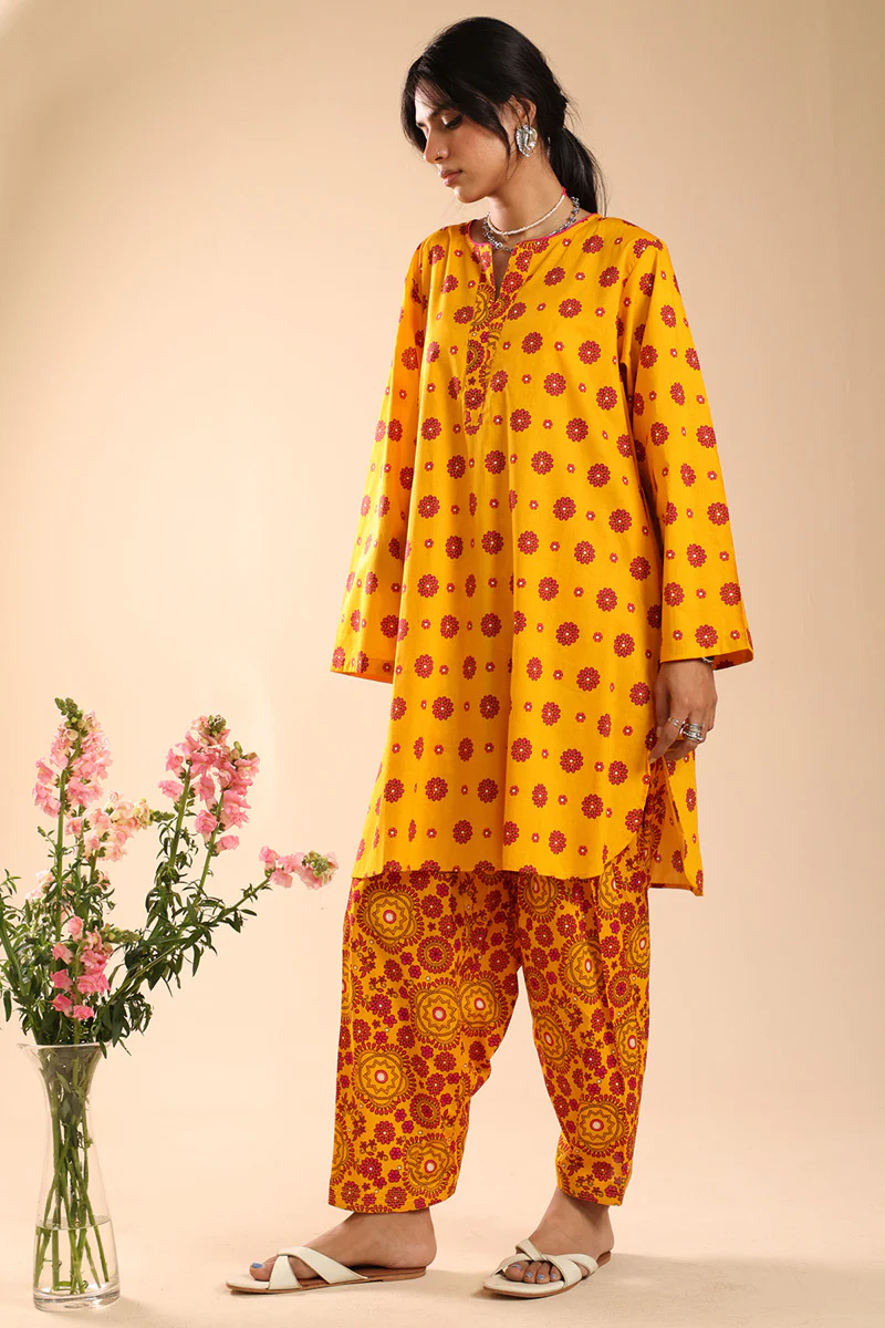 Floral Burst Printed Set - Image 7