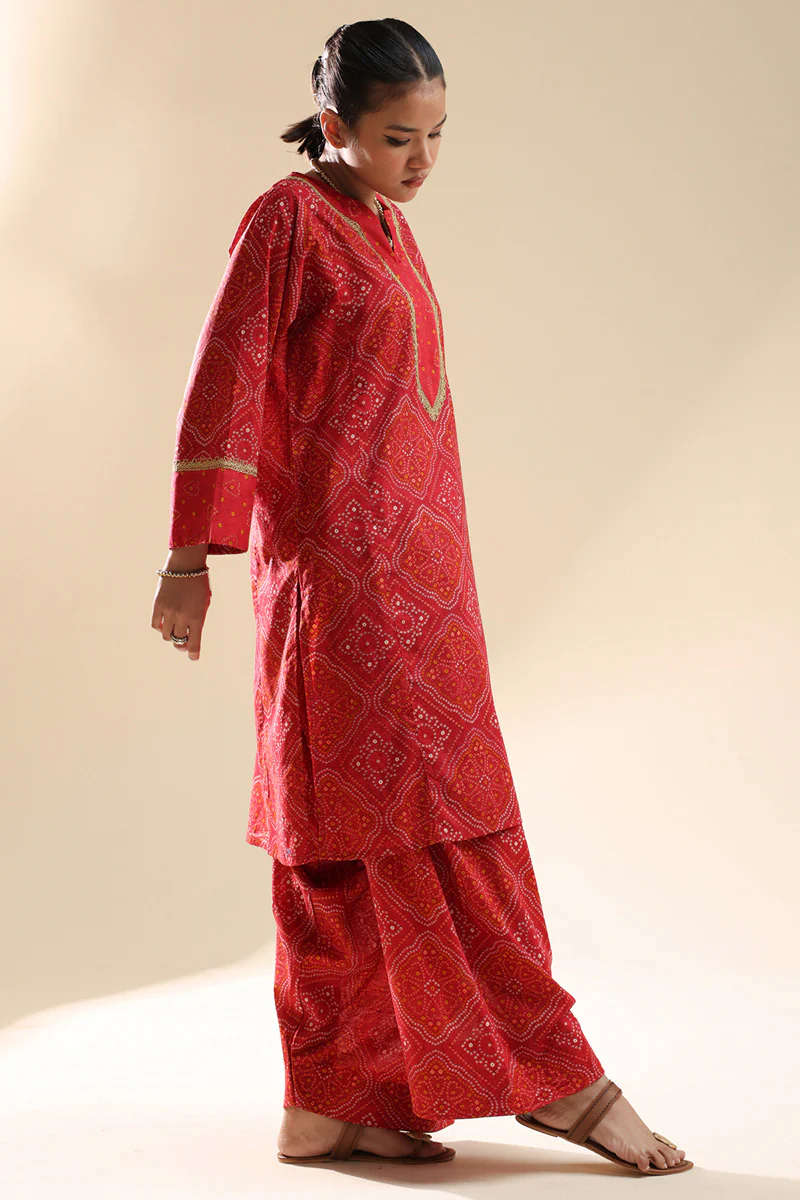 Chunari Gold weave Set - Image 3