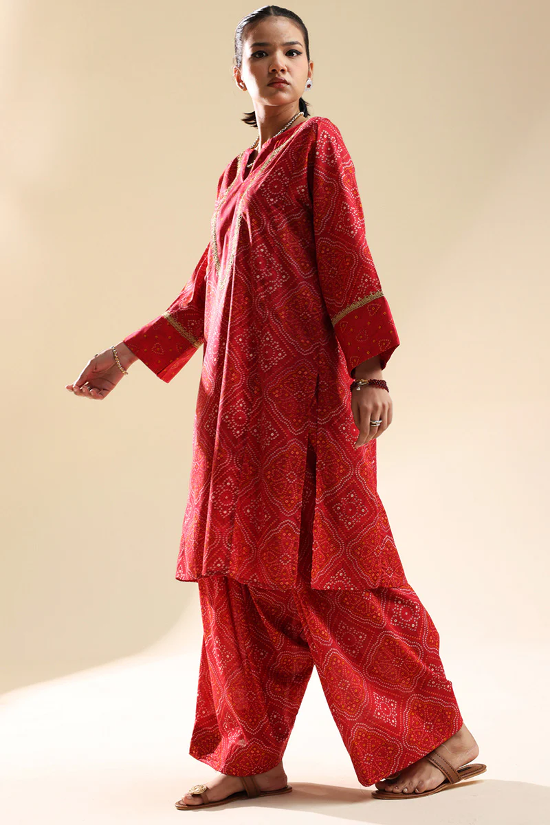 Chunari Gold weave Set - Image 5