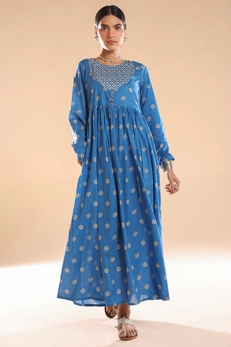 Naqsh Nur Flared Dress - Image 3
