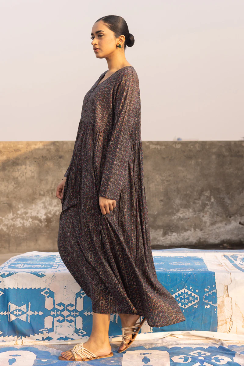 Chunari Beats Flared Dress - Image 13