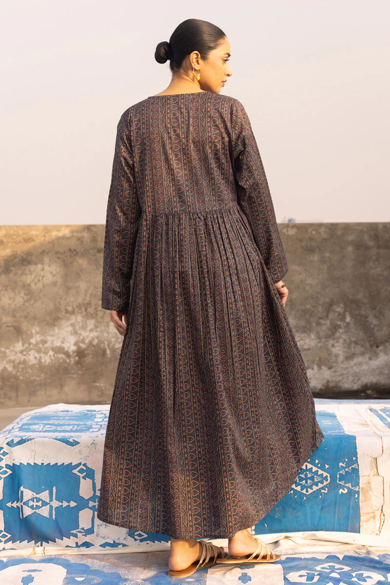 Chunari Beats Flared Dress - Image 14