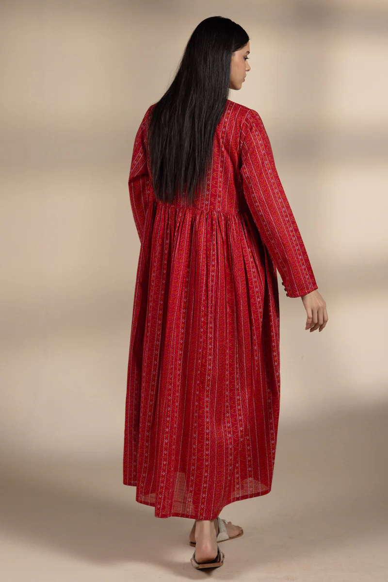 Chunari Beats Flared Dress - Image 4