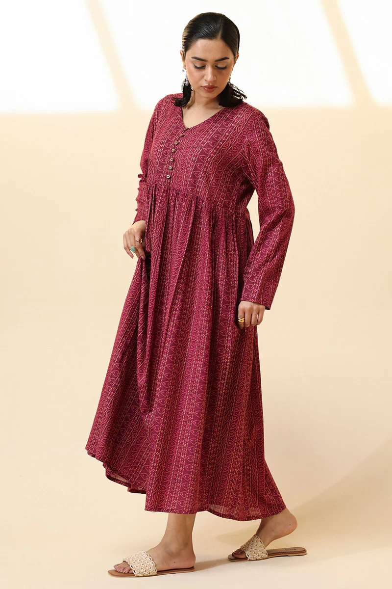 Chunari Beats Flared Dress - Image 5