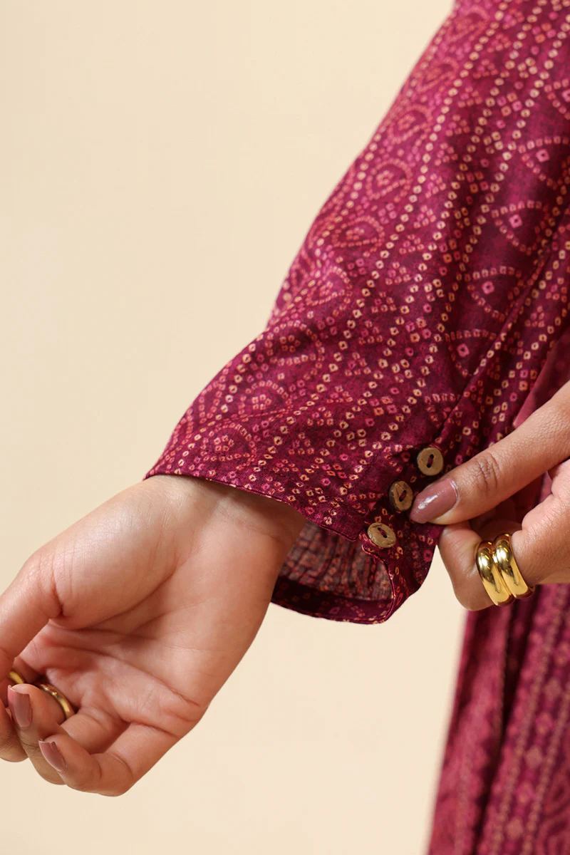 Chunari Beats Flared Dress - Image 8