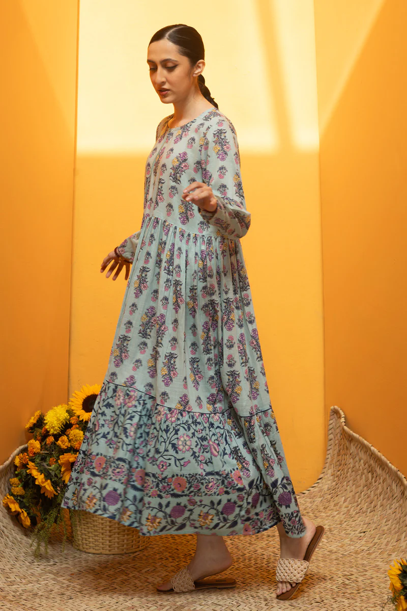 Bloom Drift Tiered Dress - Image 3