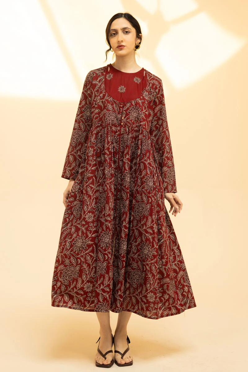 Still Bloom Anarkali Dress - Image 5